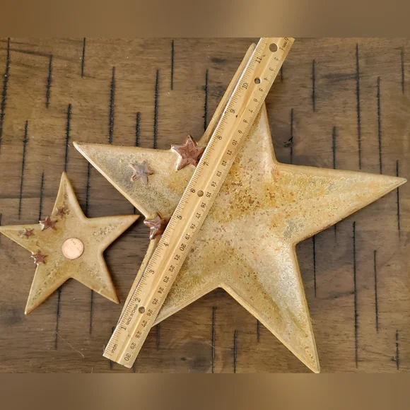 Ceramic Star Dishes Trinket Trays - Picture 2 of 3
